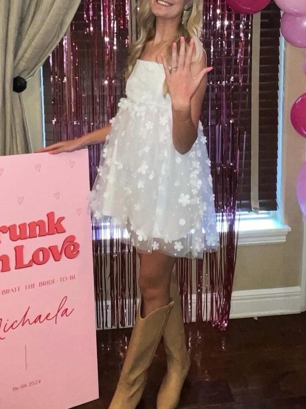 White Mini Dress
